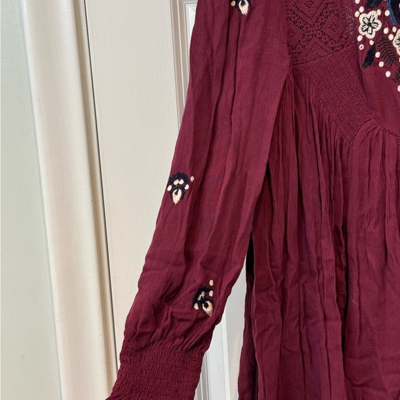 Free People NWOT boho dress with embroidery - Picture 5 of 12